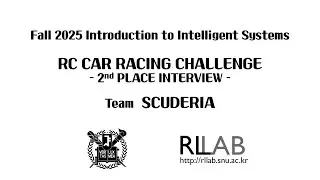 [2025 Intelligent Systems] RC Car Racing Challenge 2nd Place Interview - SCUDERIA