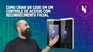 Como cadastrar visitante e criar QR Code no controle de acesso c/ reconhecimento facial da Hikvision