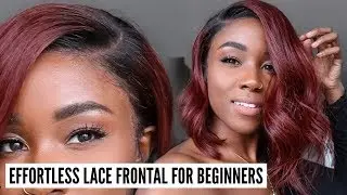 The EASIEST lace front wig installation for beginners with myfirstwig.com