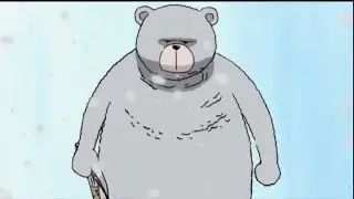 Hiking bear, don't forget to bow | one piece clips funny moment