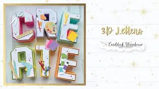 3D Paper Letters