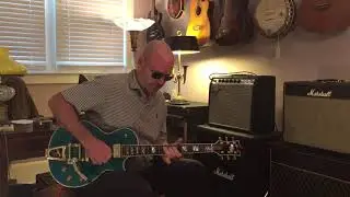 2014 Gibson Les Paul Supreme Florentine Custom- Caribbean Blue With Bigsby
