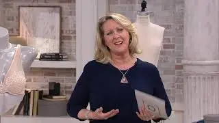 Breezies Mesh and Lace Unlined Bra on QVC