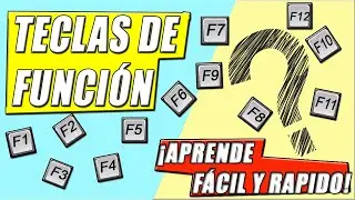 TECLAS DE FUNCIÓN⌨ | ¿PARA qué SIRVEN las TECLAS DE FUNCIÓN?🤔F1,F2,F3,F4,F5,F6,F7,F8,F9,F10,F11,F12