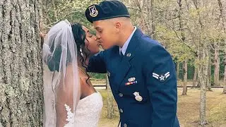 OFFICIAL AIR FORCE WEDDING VIDEO|| Alyasha & Michael
