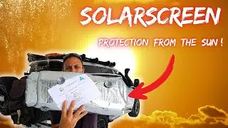 SOLARSCREEN INSTALL // KEEP THE HOT SUN OUT! - EP. 67