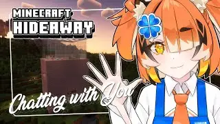 【MINECRAFT HIDEAWAY】Hanna | Chill and build: Pawwa Statue (next to the sussy apartment) ✨