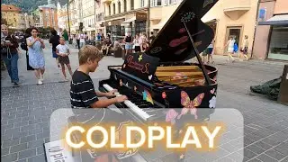 CLOCKS by Coldplay - Piano Cover - Piano in Public