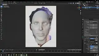 01 Blender Tutorial 3DHead - FaceFront Image to Texture Projection