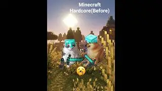 MINECRAFT HARDCORE BEFORE - AFTER