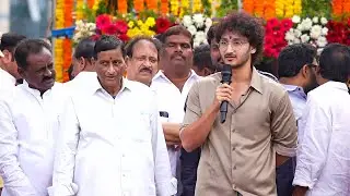 Mahesh Babu Nephew Jaya Krishna First Speech at Super Star Krishna Garu Statue Inaguration | 70MM