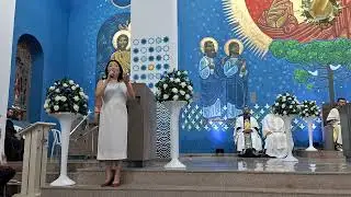 Ave Maria cantada na Missa Solene de Nossa Senhora do Rocio - Padroeira do Paraná