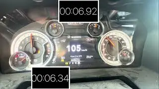 Ram 3500 6.7cummine 0-60 & 0-100 ezlynk tuned (stage 2)