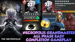 MCOC : NECRO GRANDMASTER ALL PHASE EASY EXPLANATION AND GAMEPLAY #marvel #mcoc