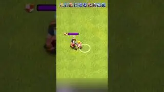raged barbarian can destroy level 1 troops in coc?? #clashofclans