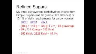 Written Diet Evaluation FA14