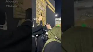 Istilam time to Hajre aswad during tawaf #istilam