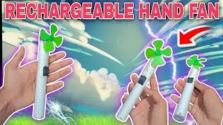 Rechargeable hand fan कैसे बनाए | how to make hand fan at home | बना लो गाइस काम का हैं !!