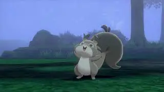Pok&eacute;mon Sword our first battle