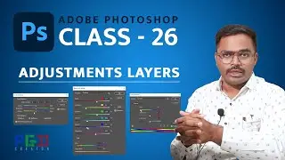 Adjustment Layer - Adobe Photoshop for Beginners - Class 26