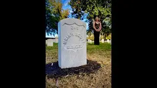 USCT Soldier Finally Receives Correct Grave Marker - Greg McQuade / WTVR 