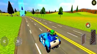 US Police Transporter Truck: Bus Driving Car Games - Jail Prisoner Transporter - Android Gameplay