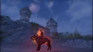 ESO - Auric Sabre Cat Duskstalker- Radiant APEX Mount Showcase.