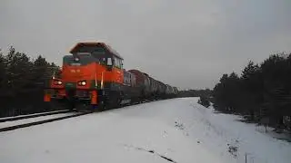 6Dg-101 Newag-u jako skład LOTOS-u z cysternami na Rogowiec - Zarzecze