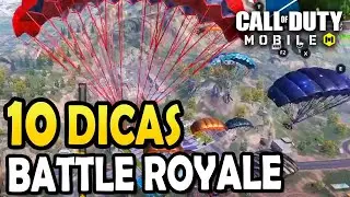 10 DICAS PARA VOCÊ VIRAR PRO PLAYER NO BATTLE ROYALE DO CALL OF DUTY MOBILE