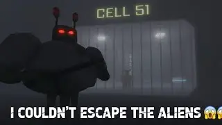 I COULDN'T ESCAPE THE ALIENS IN ROBLOX! 😱👽