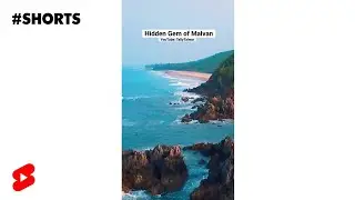 Hidden untouched BEACHES of Malvan in Maharashtra, India.