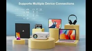 Jimveo Projector Review | 1500 ANSI Portable 4K Projector with AI Auto Focus, WiFi 6 & Bluetooth
