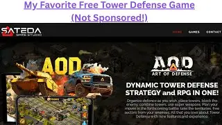 AOD: My Favorite Free Tower Defense Game (Not Sponsored)