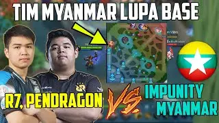 Squad Impunity Myanmar Dibuat Pusing !! Liat Saat Squad Myanmar dibuat Frustasi Oleh RRQ R7 dkk #rrq