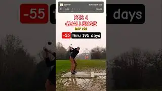 PAR 4 CHALLENGE - DAY 196 #shorts #ytshorts #golf #ytgolf #golfshorts #dailygolf #par4 #challenge
