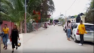 Travel To Kien Svay - Cambodian Traffic Nowadays