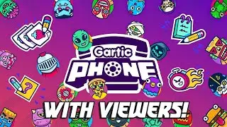 Playing Gartic Phone with Viewers!!! (Family Friendly)