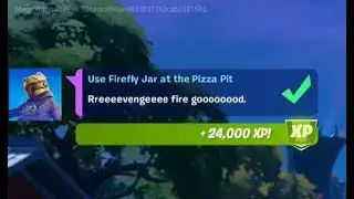 Fortnite Challenge - Use Firefly Jar at the Pizza Pit - Chapter 2 Season 6 Week 8