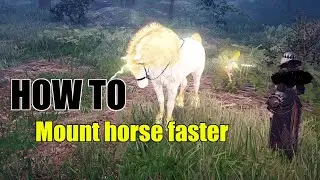 HOW TO: Mount horse faster | Black desert online