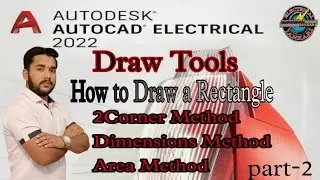 AutoCAD Draw Tools, How to Draw a Rectangle | Mechanical, Civil ,Electrical | part- 2 | Er. GS Sir |