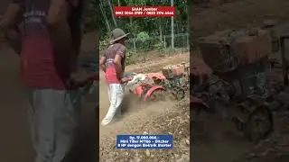 SAAM MT186 - Diesel Cultivator / Mini Traktor - 8 PK  - Elektric Start - Rotary, Ditcher dan Weeder