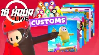 FALL GUYS CUSTOMS 10 HOUR LIVE