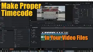 Create good timecode in your video files from DJI Inspire, Mavic, Air, Mini, Phantom and more