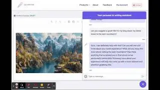 Cowriter AI writer demo