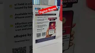 Sbi digital rupees |#sbidigitalrupee|#digitalrupee #sbi #sbiyonoapp