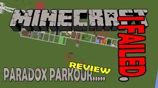 Lets play Minecraft | Paradox Parkour (Map Review)
