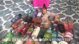 Bath & Body Works Hoarder Declutter Series Part 1 Shower Gels