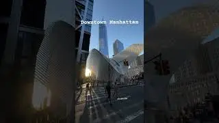 #downtown #manhattan #nyc #sunset #building #bluesky #busylife #newyorkcity #usa #2025shorts