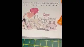 THANK YOU FOR MAKING MY HEN DO SO SPECIAL CARD  #henparty