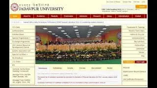 Jadavpur University Recruitment 2019: Professor, Associate Professor, Assistant Professor Posts